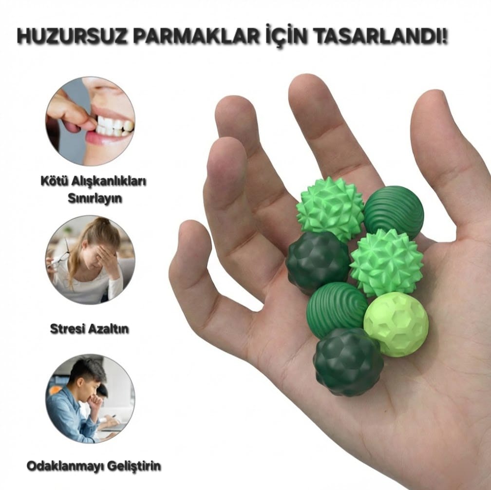 MagTerapi Stres Topları 4'lü